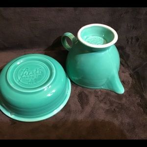 Fiestaware vintage green bundle